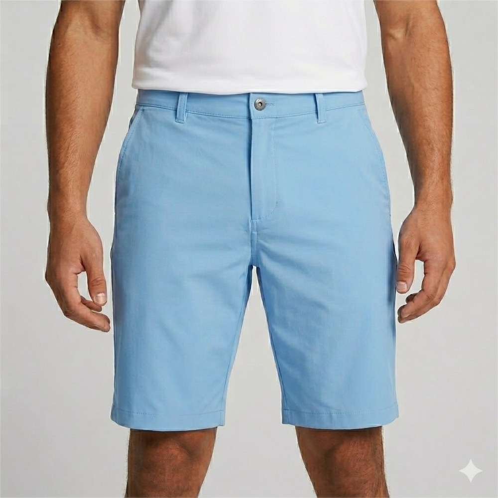 Puma Golf Shorts Mens Performance Stretch‎ Course Activewear 40 Blue